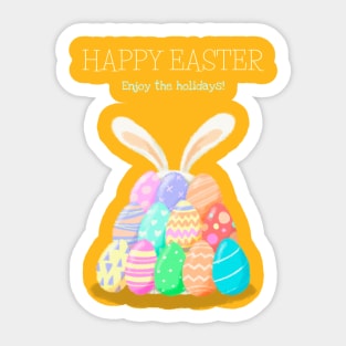 Happy easter Sticker